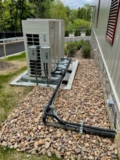 Storage Depot ventilation installation